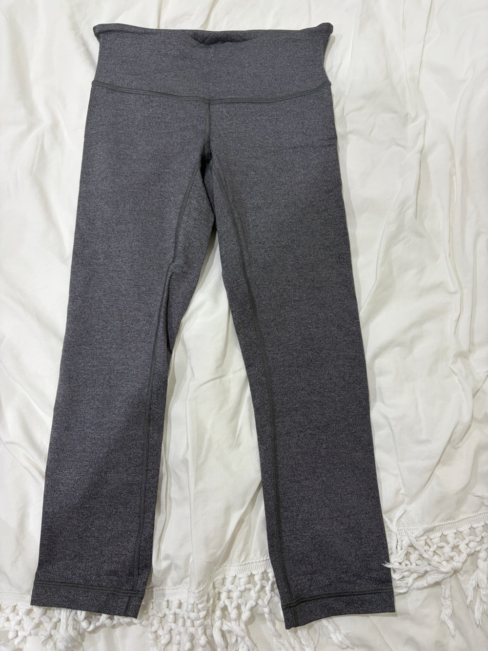 lululemon athletica Gray High-Waist Leggings
